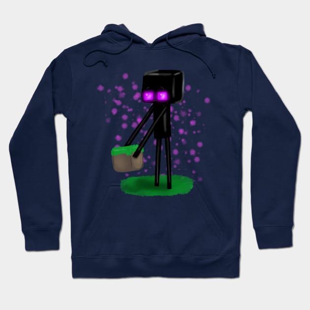 Cute Enderman Hoodie by Fickle and Fancy